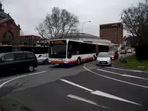Mercedes Benz Citaro C1 Facelift der ESWE Verkehr am 21.11.13 in Wiesbaden 