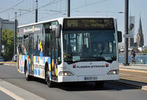 MB O 530 NL III der SWB, BN-SW 4164, auf der Kennedybrcke in Bonn - 04.09.2013