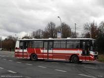 Stadtbus Karosa B731 auf der Linie 110 in Prag. (6.11.2013)
