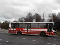 Stadtbus Karosa B731 auf der Linie 110 in Prag. (6.11.2013)
