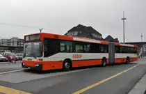Mercedes O405 G mit der Betriebsnummer 56 beim Bahnhof Soloturn. Die Aufnahme stammt vom 02.11.2011.