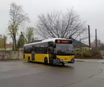 VDL Citea LLE-120 Baujahr 2012 - BVG Wagen 1841 auf Linie 265 an der Endhaltestelle S Schöneweide/Sterndamm am 22.11.13