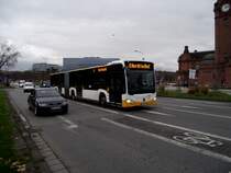 Mercedes Benz Citaro C2 G der MVG am 21.11.13 in Wiesbaden