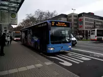 Mercedes Benz Citaro C1 Facelift der ESWE Verkehr am 21.11.13 in Wiesbaden 