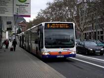 Mercedes Benz Citaro C1 G Facelift der ESWE Verkehr am 21.11.13 in Wiesbaden 