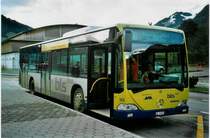 AFA Adelboden 93/BE 26'705 Mercedes Citaro (ex Nr. 5) am 2. Dezember 2007 Frutigen, Bahnhof