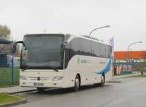 22.11.13 Bernau bei Berlin. DB Tourismo des Orchesters der Bundespolizei an einem regenerischem Herbsttag