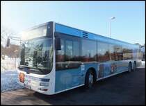 MAN Lion's City der RPNV in Bergen am 13.03.2013