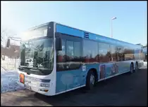 MAN Lion's City der RPNV in Bergen am 13.03.2013