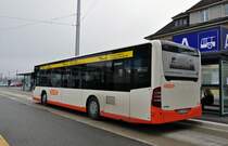 Mercedes Citaro mit der Betriebsnummer 80 auf der Linie 9 beim Bahnhof Soloturn. Die Aufnahme stammt vom 02.11.2011.