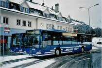 AFA Adelboden 91/BE 25'802 Mercedes Citaro (ex Nr. 2) am 10. Dezember 2007 Kandersteg, Bahnhof