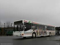 MAN EL222 pausiert in Oberwiesenthal am 7.11.2013.