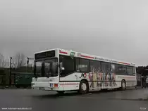 MAN EL222 pausiert in Oberwiesenthal am 7.11.2013.