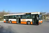 Abschiedsfahrt der BSU MB 405: Wagen Nr. 65 beim Bahnhof B�ren an der Aare, 27.11.2013. 

