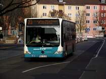 Mercedes Benz Citaro C1 Facelift des SVM am 25.11.13 in Hanau 