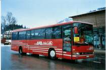 AFA Adelboden 21/BE 26'707 Setra (ex Nr. 7) am 6. Januar 2008 Frutigen, Bahnhof