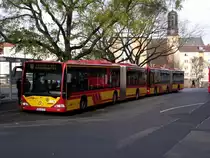 Zwei Mercedes Benz Citaro C1 G der HSB am 25.11.13 in Hanau