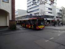 Mercedes Benz Citaro C1 der HSB am 25.11.13 in Hanau auf der Linie 8