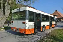 Abschiedsfahrt der BSU MB 405: Wagen Nr. 65 in Balm bei Messen, 27.11.2013. 

