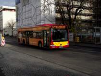 Mercedes Benz Citaro C1 Facelift der HSB mit Globus Maintal Werbung am 25.11.13 in Hanau