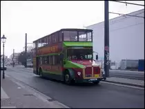 Historischer Doppeldecker von Kaiser-Tour aus Deutschland in Potsdam am 12.03.2012