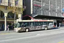 FART MB 405N Nr. 48 als Sch�lerkurs beim Bahnhof Locarno, 29.11.2013.