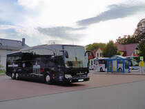 MB TRAVEGO in Bassin (Usedom) auf einem Busparkplatz. 11.09.2012