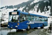 AFA Adelboden 34/BE 263'015 Mercedes O 405 (ex Nr. 17; ex Fr�hlich, Z�rich Nr. 603; ex VBZ Z�rich Nr. 603) am 6. Januar 2008 Adelboden, Kreuzgasse
