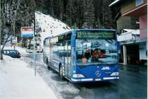 AFA Adelboden 35/BE 19'692 Mercedes Citaro (ex Nr. 1) am 6. Januar 2008 Adelboden, Unter dem Birg