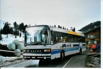 AFA Adelboden 33/BE 26'974 Setra (ex Nr. 15; ex TPYG Nr. 5) am 6. Januar 2008 Adelboden, Kreuzgasse