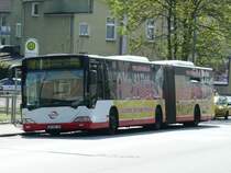 06.05.08,MB-Citaro der Bogestra als Linie 383 in Gelsenkirchen-�ckendorf an der Haltestelle �ckendorfer Platz.