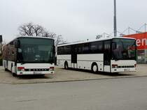 K-SETRA S315NF u. 315 UL warten im Doppelpack auf den nächsten Beförderungsfall; 121220