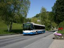 Der Volvo/Hess Nr. 62 bei einem seltenen Einsatz auf der Linie 14 am 6.5.2008 beim Konservatorium.