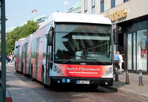 Van Hool AGG 300, HH-HN 2793, am Jungfernstieg in Hamburg - 13.07.2013