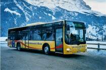 AVG Grindelwald 18/BE 382'871 MAN am 2. Januar 2008 Grindelwald, Bahnhof