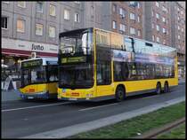 MAN Lion's City DD der BVG in Berlin am 24.04.2013