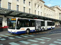 TPG - Mercedes Citaro  Nr.1194 GE  961268 unterwegs auf der Linie 5 in der Stadt Genf am 11.01.2014