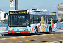 MB O 530 NL III SWB, BN-SW 4231 auf der Kennedybrücke - 04.09.2013
