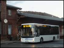 MAN Lion's City der RPNV in Sassnitz am 28.10.2013