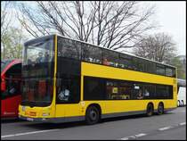 MAN Lion's City DD der BVG in Berlin am 25.04.2013