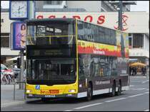 MAN Lion's City DD der BVG in Berlin am 25.04.2013