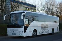 Temsa Safari HD (PM-KF 960) in Stahnsdorf abgestellt. Aufgenommen am 11.01.2014.