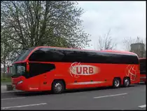 Neoplan Cityliner von URB aus Deutschland in Berlin am 25.04.2013   