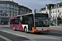 Mercedes Citaro Moonliner mit der Betriebsnummer 77 auf der Linie 5 beim Bahnhof Soloturn. Die Aufnahme stammt vom 08.11.2011.