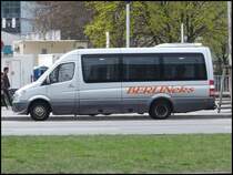 Mercedes Sprinter von Berlineks aus Polen in Berlin am 25.04.2013