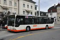 Mercedes Citaro mit der Betriebsnummer 71 auf der Linie 8 beim Bahnhof Soloturn. Die Aufnahme stammt vom 08.11.2012.