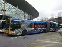Van Hool AGG 300  Hochbahn , Hamburg ZOB 17.01.2014
