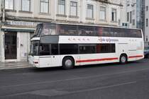 COIMBRA (Distrito de COIMBRA), 24.09.2013, Regionalbus am Bahnhof Coimbra-A