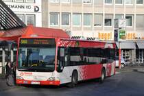 BONN, 08.01.2014, Buslinie SB60 zum Flughafen Köln/Bonn am Bonner Hauptbahnhof