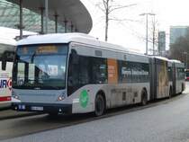 Van Hool AGG 300  Hochbahn , Hamburg ZOB 18.01.2014